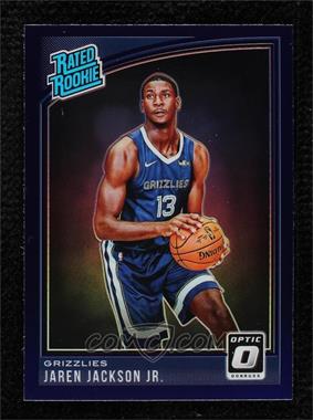 2018-19 Panini Donruss Optic - [Base] - Purple Prizm #188 - Rated Rookie - Jaren Jackson Jr.