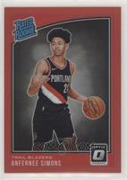 Rated Rookies - Anfernee Simons #/99