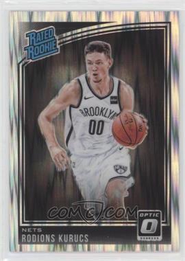 2018-19 Panini Donruss Optic - [Base] - Shock Prizm #155 - Rated Rookie - Rodions Kurucs