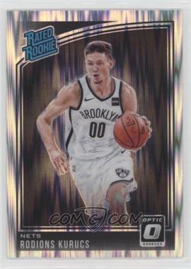 2018-19 Panini Donruss Optic - [Base] - Shock Prizm #155 - Rated Rookie - Rodions Kurucs