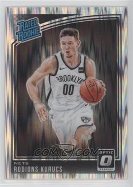 2018-19 Panini Donruss Optic - [Base] - Shock Prizm #155 - Rated Rookie - Rodions Kurucs