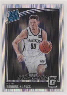 2018-19 Panini Donruss Optic - [Base] - Shock Prizm #155 - Rated Rookie - Rodions Kurucs