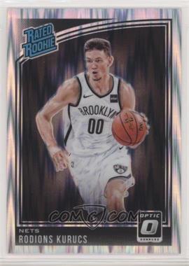 2018-19 Panini Donruss Optic - [Base] - Shock Prizm #155 - Rated Rookie - Rodions Kurucs