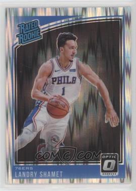 2018-19 Panini Donruss Optic - [Base] - Shock Prizm #158 - Rated Rookie - Landry Shamet