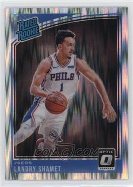 2018-19 Panini Donruss Optic - [Base] - Shock Prizm #158 - Rated Rookie - Landry Shamet