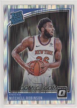 2018-19 Panini Donruss Optic - [Base] - Shock Prizm #163 - Rated Rookie - Mitchell Robinson