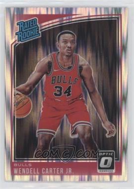 2018-19 Panini Donruss Optic - [Base] - Shock Prizm #170 - Rated Rookie - Wendell Carter Jr.