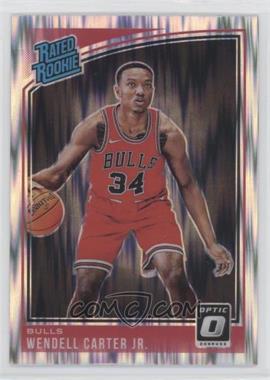 2018-19 Panini Donruss Optic - [Base] - Shock Prizm #170 - Rated Rookie - Wendell Carter Jr.