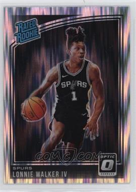 2018-19 Panini Donruss Optic - [Base] - Shock Prizm #174 - Rated Rookie - Lonnie Walker IV