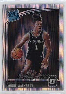 2018-19 Panini Donruss Optic - [Base] - Shock Prizm #174 - Rated Rookie - Lonnie Walker IV