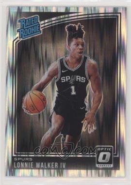 2018-19 Panini Donruss Optic - [Base] - Shock Prizm #174 - Rated Rookie - Lonnie Walker IV