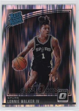 2018-19 Panini Donruss Optic - [Base] - Shock Prizm #174 - Rated Rookie - Lonnie Walker IV