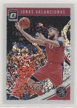 2018-19 Panini Donruss Optic - [Base] - White Sparkle Prizm #43 - Jonas Valanciunas /20