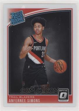 2018-19 Panini Donruss Optic - [Base] #186 - Rated Rookie - Anfernee Simons