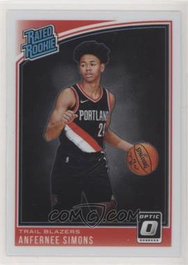 2018-19 Panini Donruss Optic - [Base] #186 - Rated Rookie - Anfernee Simons