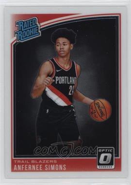 2018-19 Panini Donruss Optic - [Base] #186 - Rated Rookie - Anfernee Simons