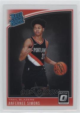 2018-19 Panini Donruss Optic - [Base] #186 - Rated Rookie - Anfernee Simons