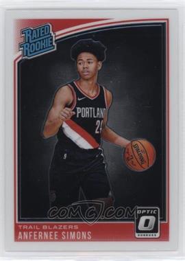 2018-19 Panini Donruss Optic - [Base] #186 - Rated Rookie - Anfernee Simons