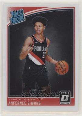 2018-19 Panini Donruss Optic - [Base] #186 - Rated Rookie - Anfernee Simons