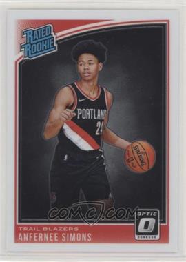 2018-19 Panini Donruss Optic - [Base] #186 - Rated Rookie - Anfernee Simons