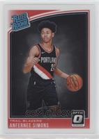 Rated Rookie - Anfernee Simons [EX to NM]