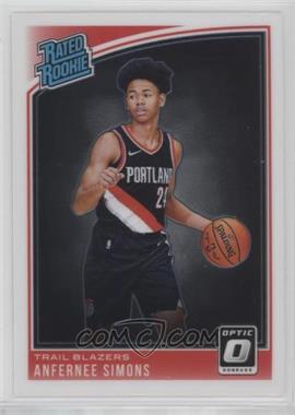 2018-19 Panini Donruss Optic - [Base] #186 - Rated Rookie - Anfernee Simons