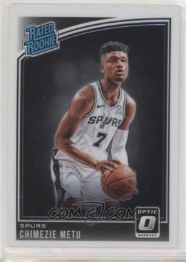 2018-19 Panini Donruss Optic - [Base] #195 - Rated Rookie - Chimezie Metu