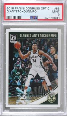 2018-19 Panini Donruss Optic - [Base] #85 - Giannis Antetokounmpo [PSA 9 MINT]