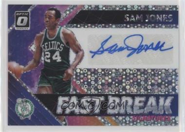 2018-19 Panini Donruss Optic - Fast Break Signatures #FB-SJN - Sam Jones