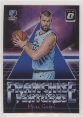 2018-19 Panini Donruss Optic - Franchise Features - Blue Prizm #15 - Marc Gasol /85