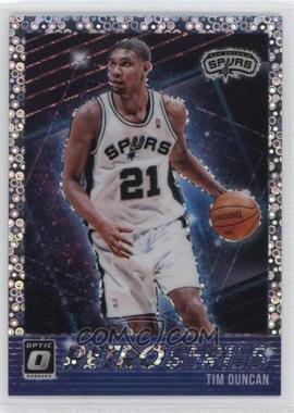 2018-19 Panini Donruss Optic - Retro Series - Fast Break Holo Prizm #11 - Tim Duncan