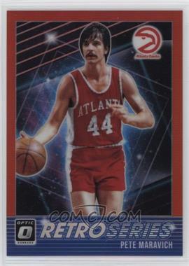 2018-19 Panini Donruss Optic - Retro Series - Red Prizm #27 - Pete Maravich /99