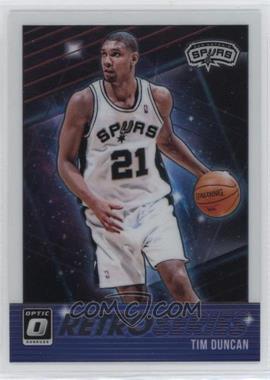 2018-19 Panini Donruss Optic - Retro Series #11 - Tim Duncan