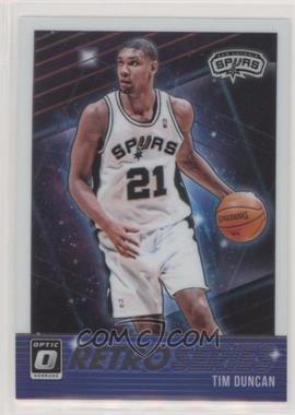 2018-19 Panini Donruss Optic - Retro Series #11 - Tim Duncan