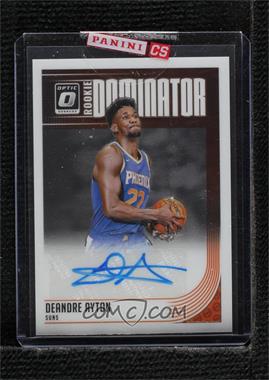 2018-19 Panini Donruss Optic - Rookie Dominator Signatures #RD-DAY - Deandre Ayton /50 [Uncirculated]