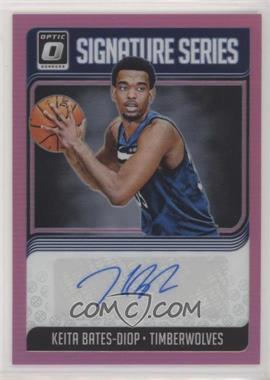 2018-19 Panini Donruss Optic - Signature Series - Pink Prizm #SG-KBD - Keita Bates-Diop /25