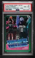 James Harden [PSA 8 NM‑MT] #/5