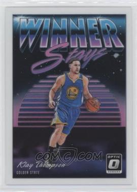 2018-19 Panini Donruss Optic - Winner Stays #7 - Klay Thompson