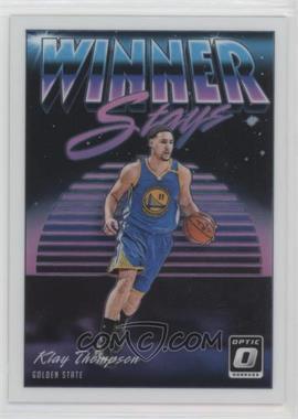 2018-19 Panini Donruss Optic - Winner Stays #7 - Klay Thompson