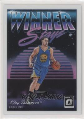 2018-19 Panini Donruss Optic - Winner Stays #7 - Klay Thompson