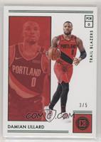 Damian Lillard #/5