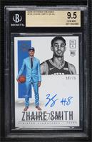 Rookie Scripted Signatures - Zhaire Smith [BGS 9.5 GEM MINT] #/75