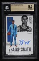 Rookie Scripted Signatures - Zhaire Smith [BGS 9.5 GEM MINT] #/75