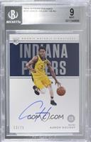 Rookie Notable Signatures - Aaron Holiday [BGS 9 MINT] #/75