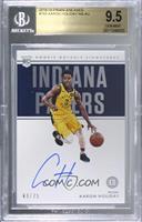 Rookie Notable Signatures - Aaron Holiday [BGS 9.5 GEM MINT] #/75