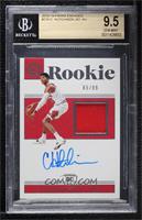 Rookie Jersey Autographs - Chandler Hutchison [BGS 9.5 GEM MINT]…