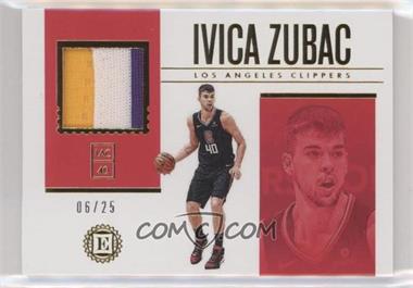 2018-19 Panini Encased - Materials - Prime #M-IZ - Ivica Zubac /25