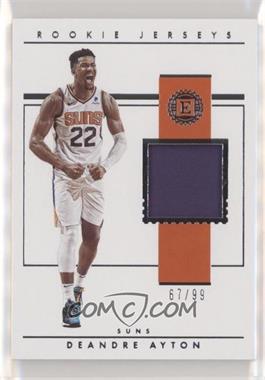 2018-19 Panini Encased - Rookie Jerseys #RJ-DA - Deandre Ayton /99