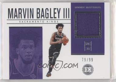 2018-19 Panini Encased - Rookie Materials #RM-MB.1 - Marvin Bagley III /99