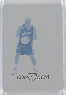 2018-19 Panini Flawless - [Base] - Printing Plate Cyan #110 - Legends Diamond - Karl Malone /1